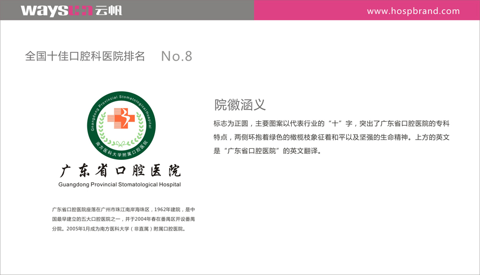 口腔医院院徽设计 口腔医院VI设计 口腔医院标识标牌设计制作 口腔医院导视系统设计制作 口腔医院标识系统设计制作