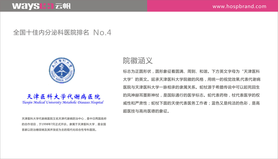 内分泌科医院院徽设计 内分泌科医院VI设计 内分泌科医院标识标牌设计制作 内分泌科医院导视系统设计制作 内分泌科医院标识系统设计制作