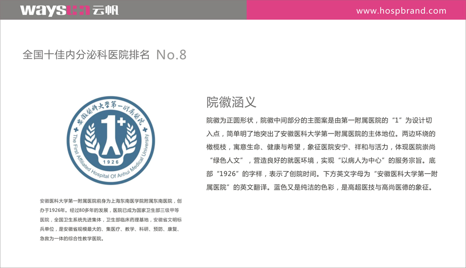 内分泌科医院院徽设计 内分泌科医院VI设计 内分泌科医院标识标牌设计制作 内分泌科医院导视系统设计制作 内分泌科医院标识系统设计制作